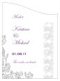 Customized Vintage Curved Rectangle Wine Wedding Label